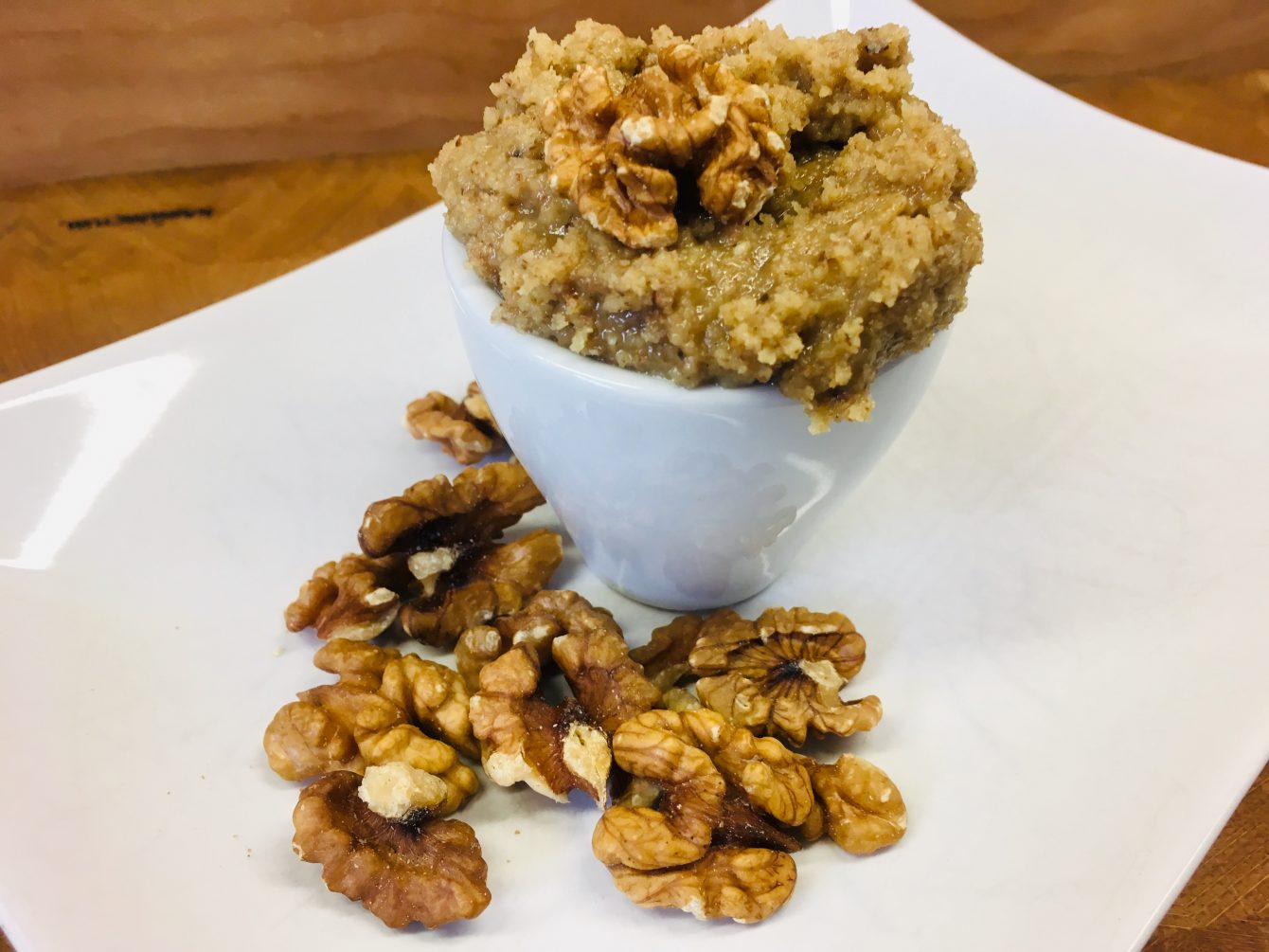 Gesundes Walnussmus selbst gemacht