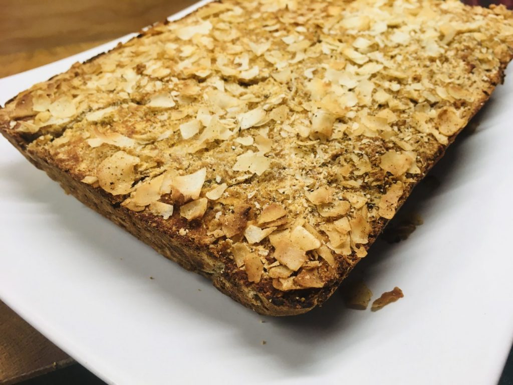 Apfel Reisflocken Brot