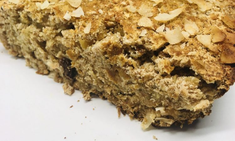 Apfel Reisflocken Brot