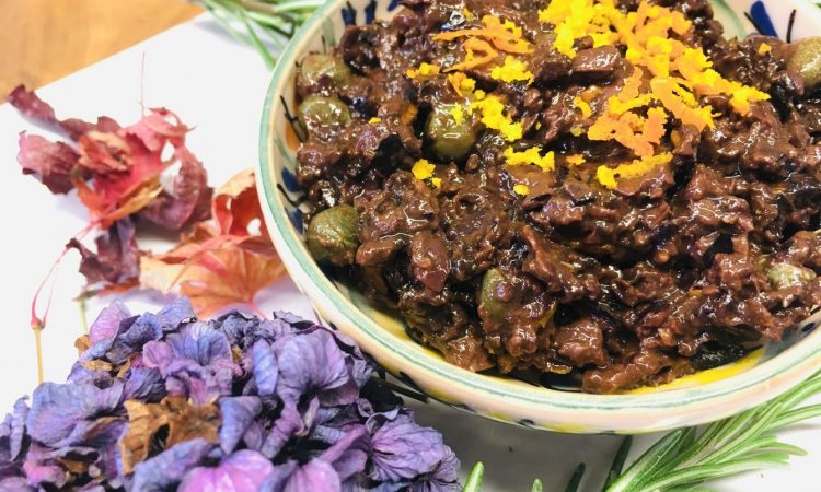 Oliven Tapenade mit Kakao