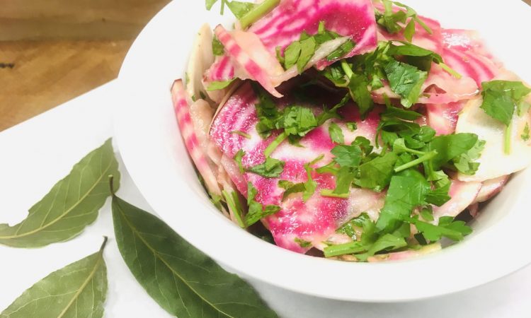 Ringel Bete Salat mit Honig Senf Dressing