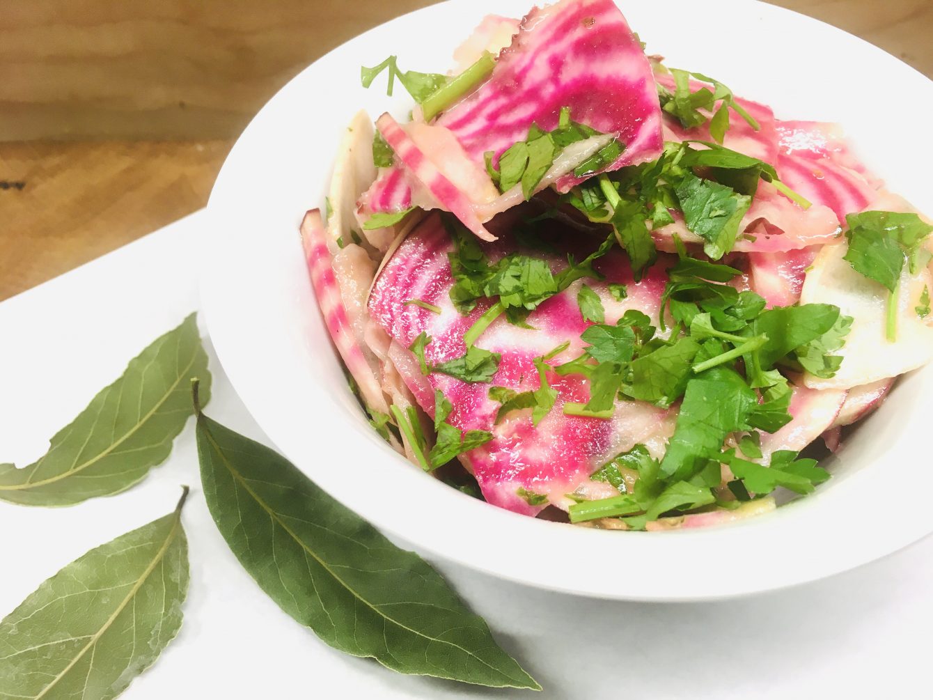 Ringel Bete Salat mit Honig Senf Dressing