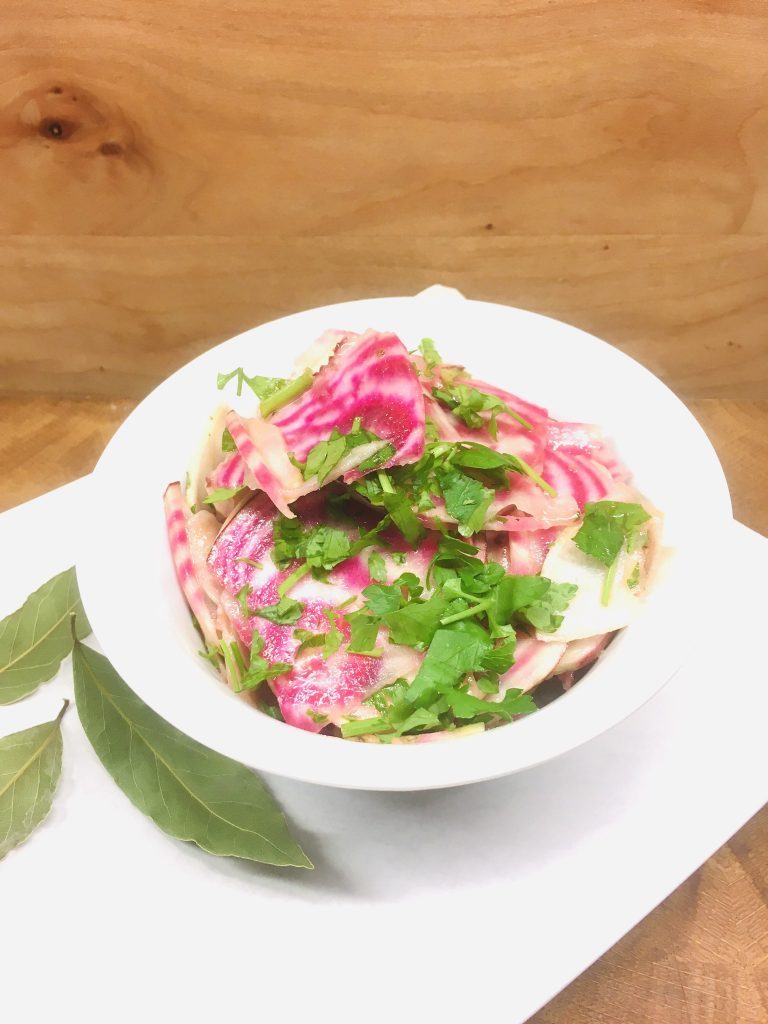 Ringel Bete Salat mit Honig Senf Dressing