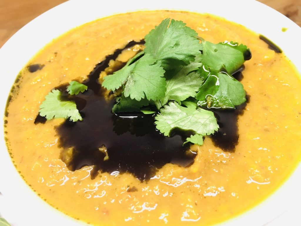 Süßkartoffel Pastinaken Suppe