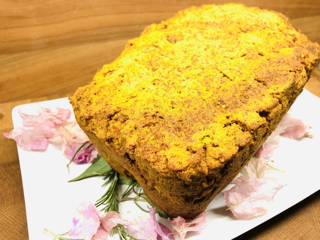 Süßkartoffel Kokos Brot