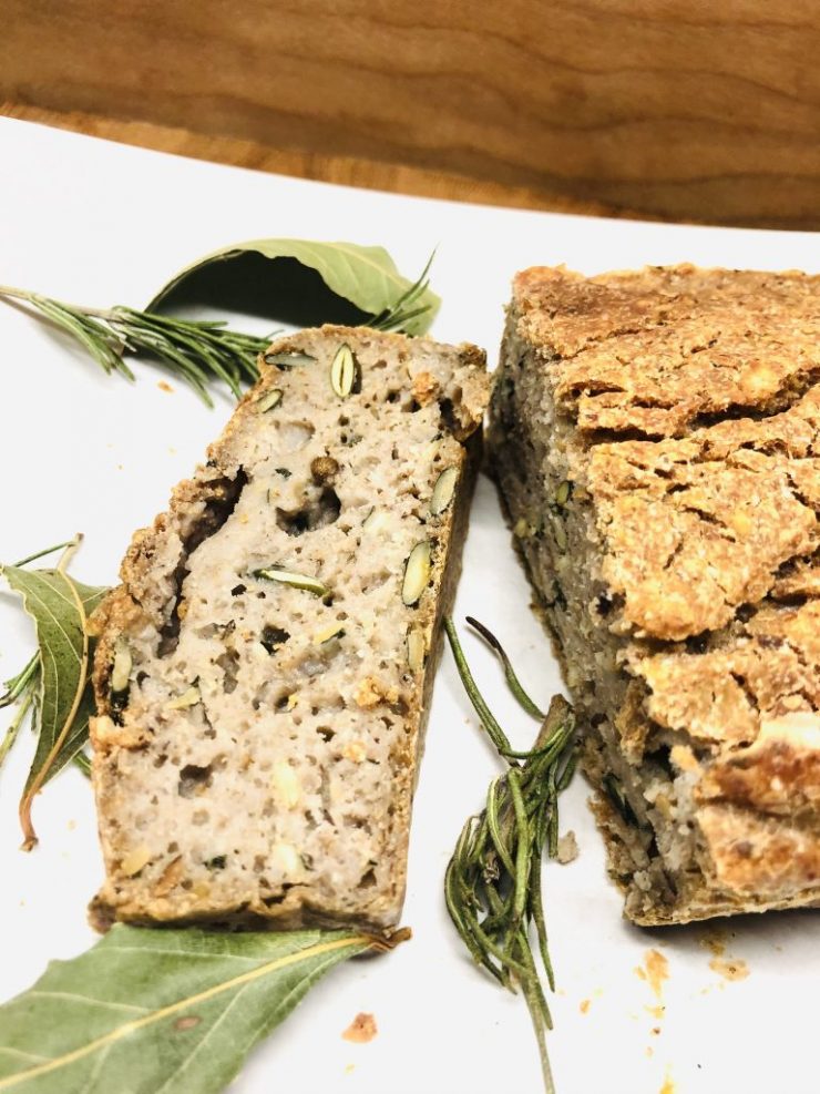 Brot aus fermentiertem Buchweizen