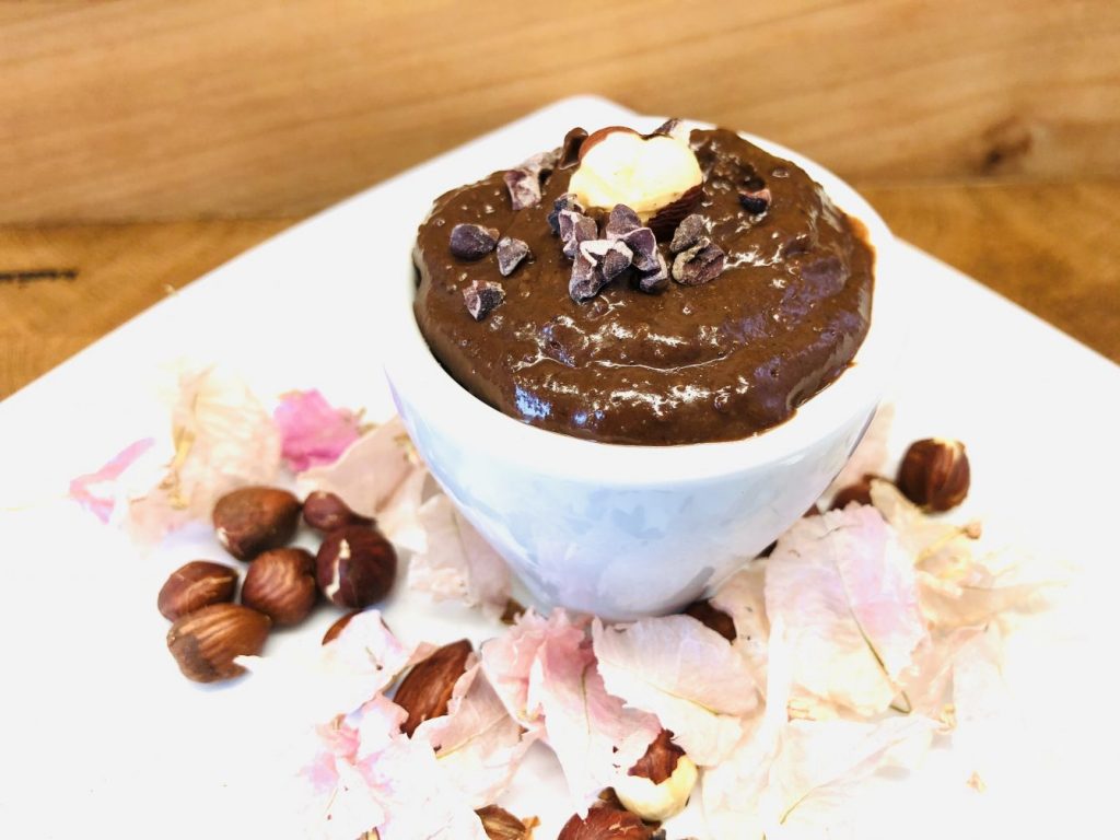 Nuss Nugat Eiscreme