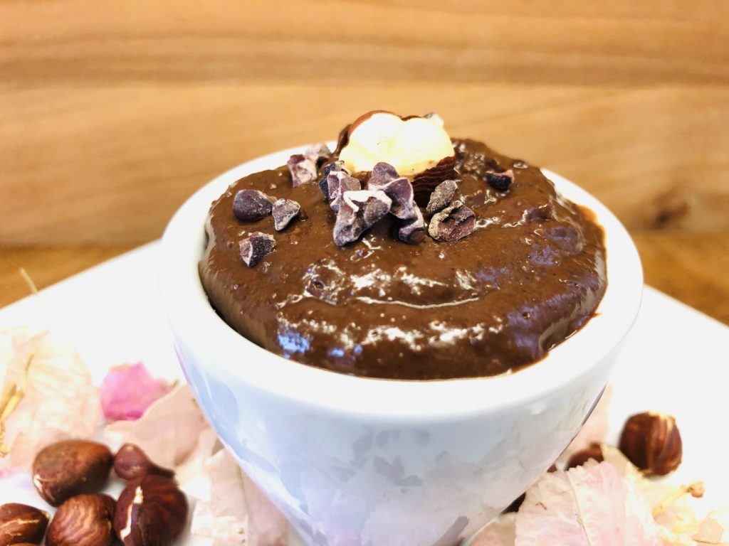 Nuss-Nugat Schoko Eiscreme