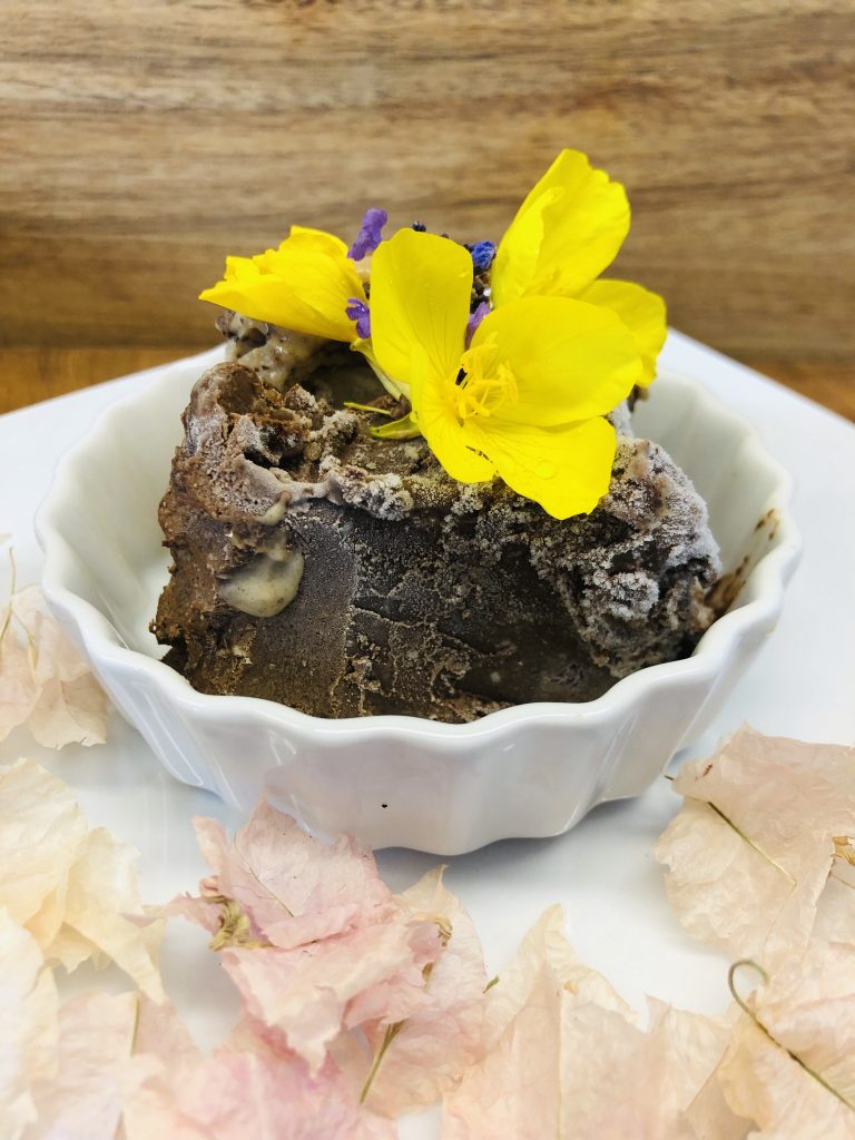 Nuss-Nugat Schoko Eiscreme