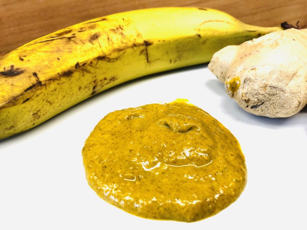 Bananen Curry Dip mit Ingwer und Orange