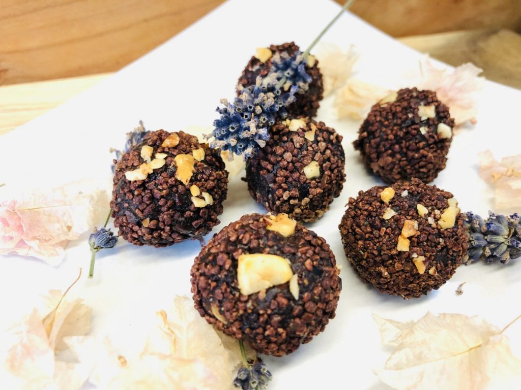 Schoko Haselnuss Kugeln