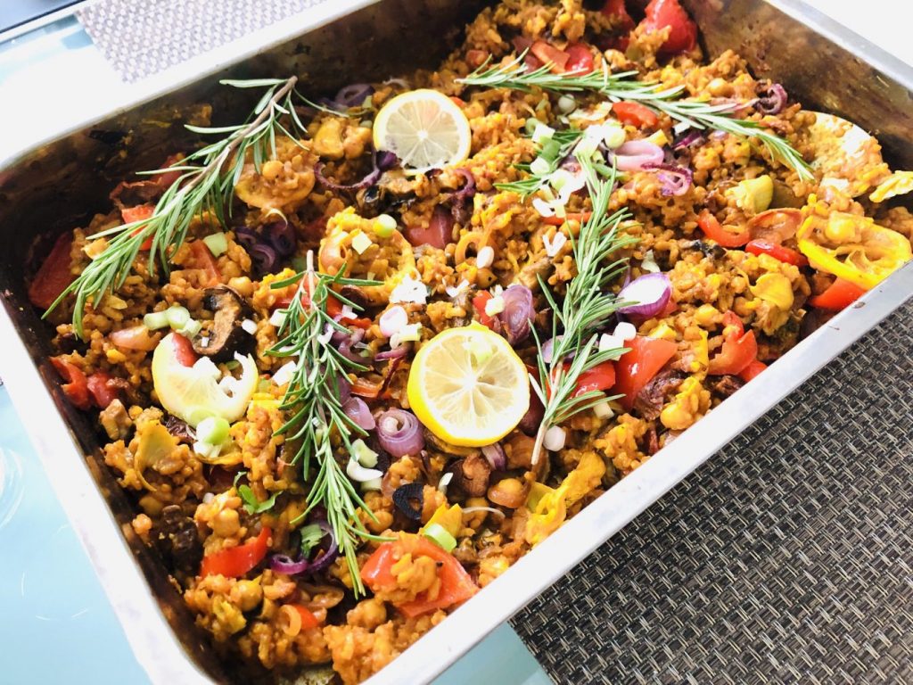 Vegane Paella
