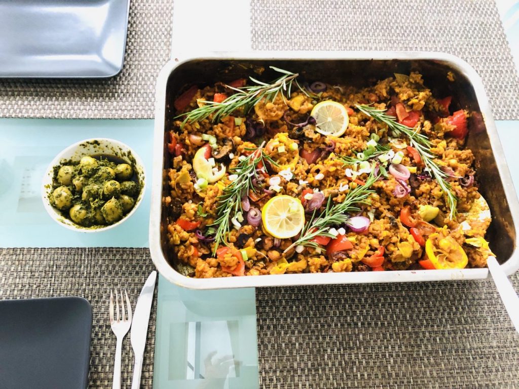 Vegane Paella