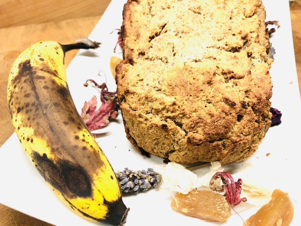 Bananen Ingwer Brot
