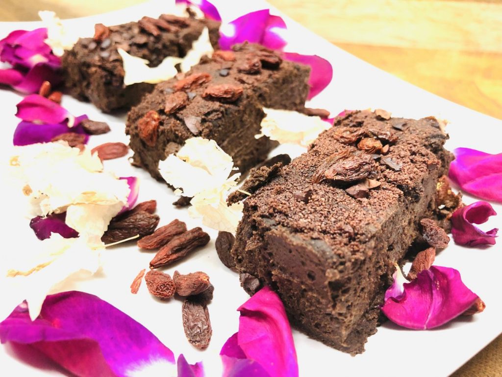 Adzuki Bohnen Fudge Brownies