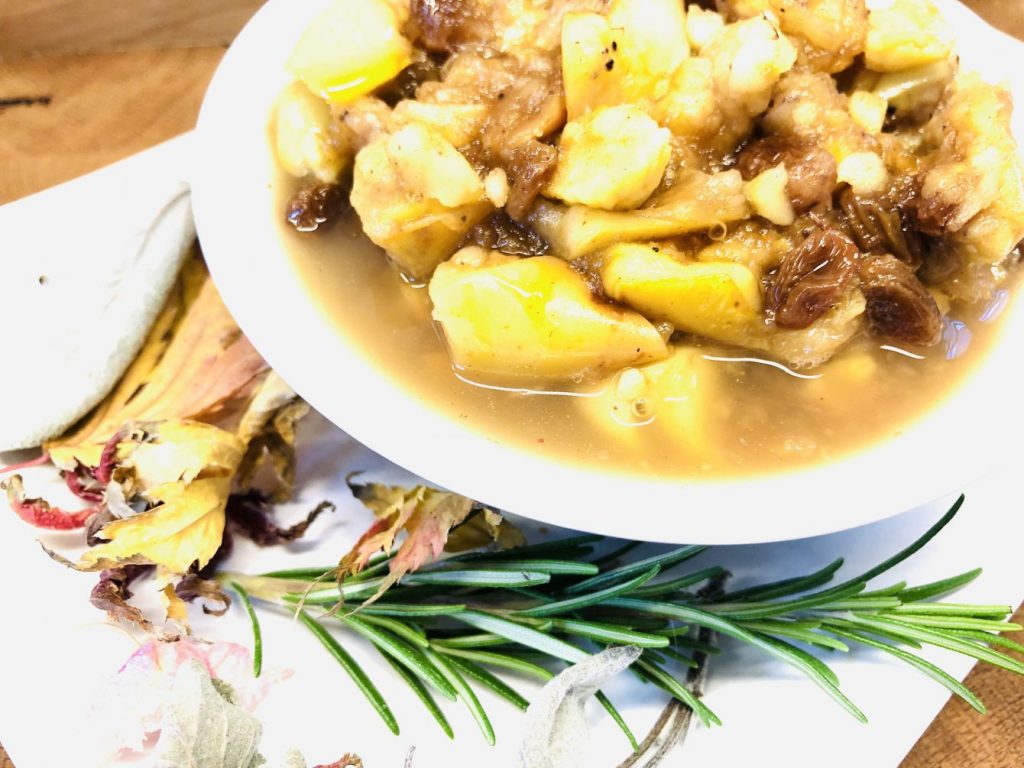 Apfel Kastanien Relish