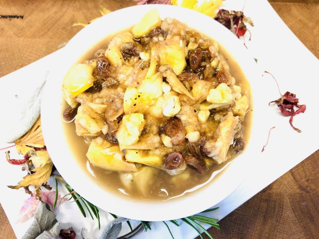 Apfel Kastanien Relish