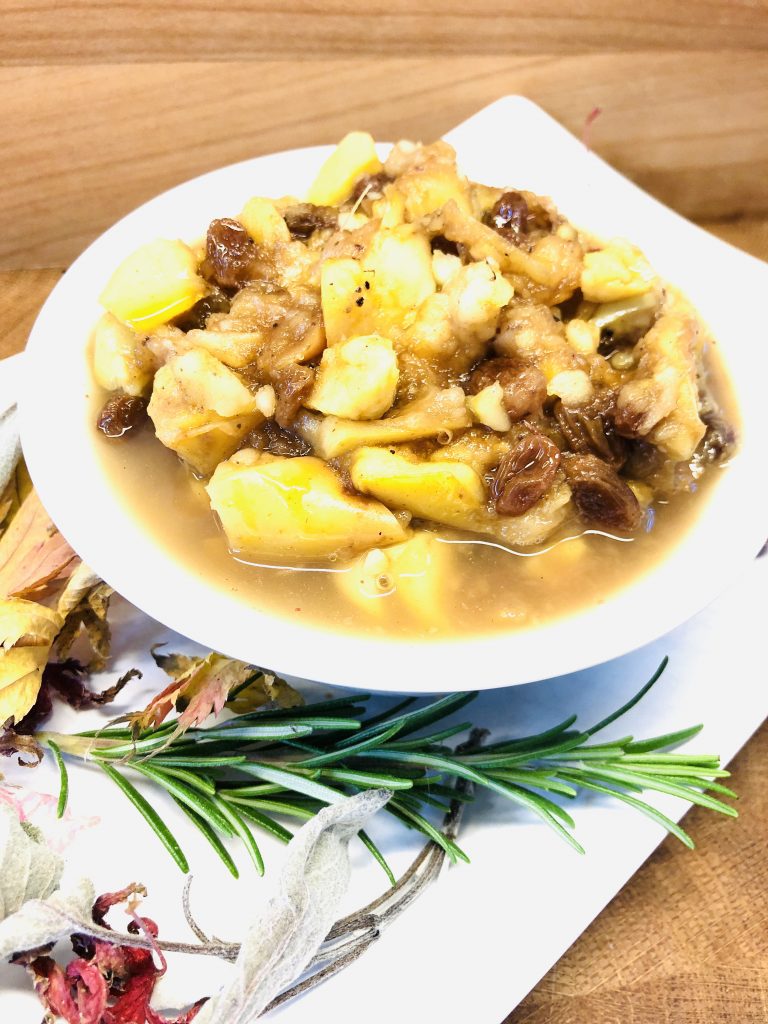 Apfel Kastanien Relish