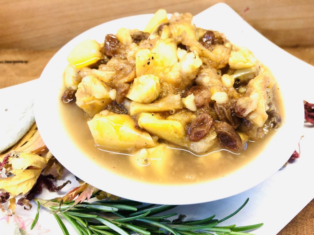 Apfel Kastanien Relish