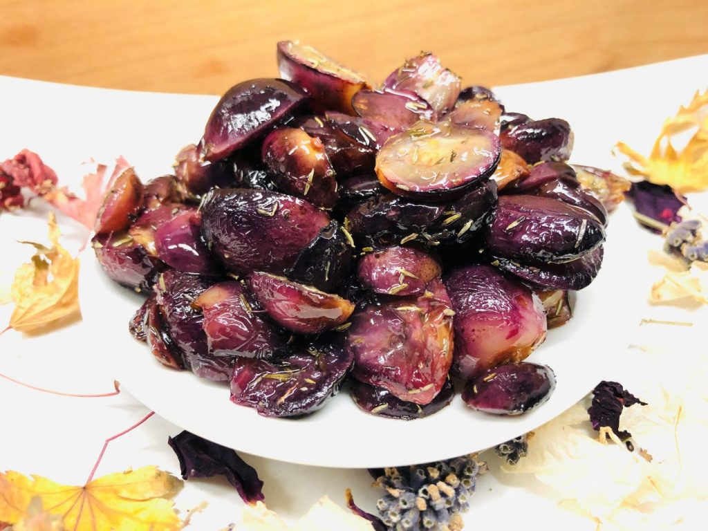 Geröstete Trauben