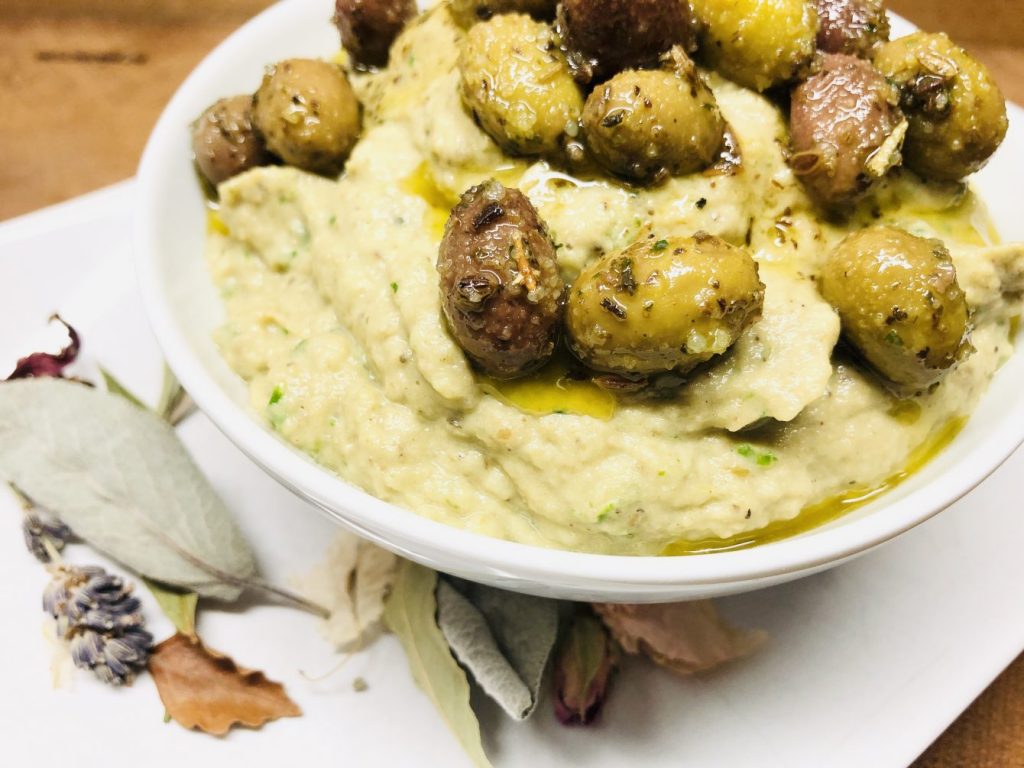 Baba Ganoush Auberginen Creme