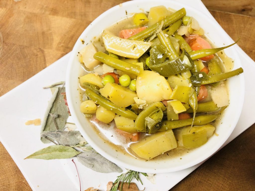 Gemüsesuppe mit Miso