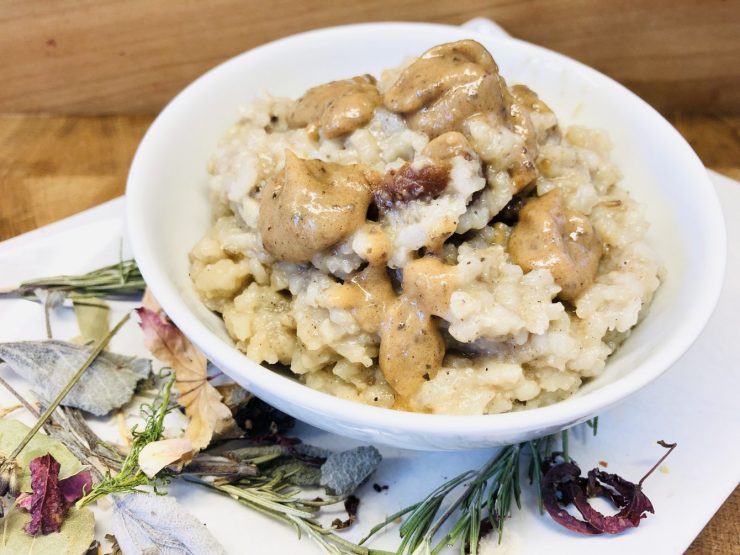 Milchreis Karamell Porridge