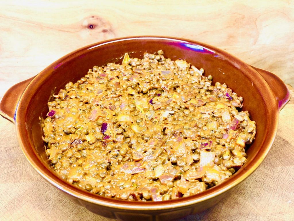 Shepherd's Pie Linsenfüllung