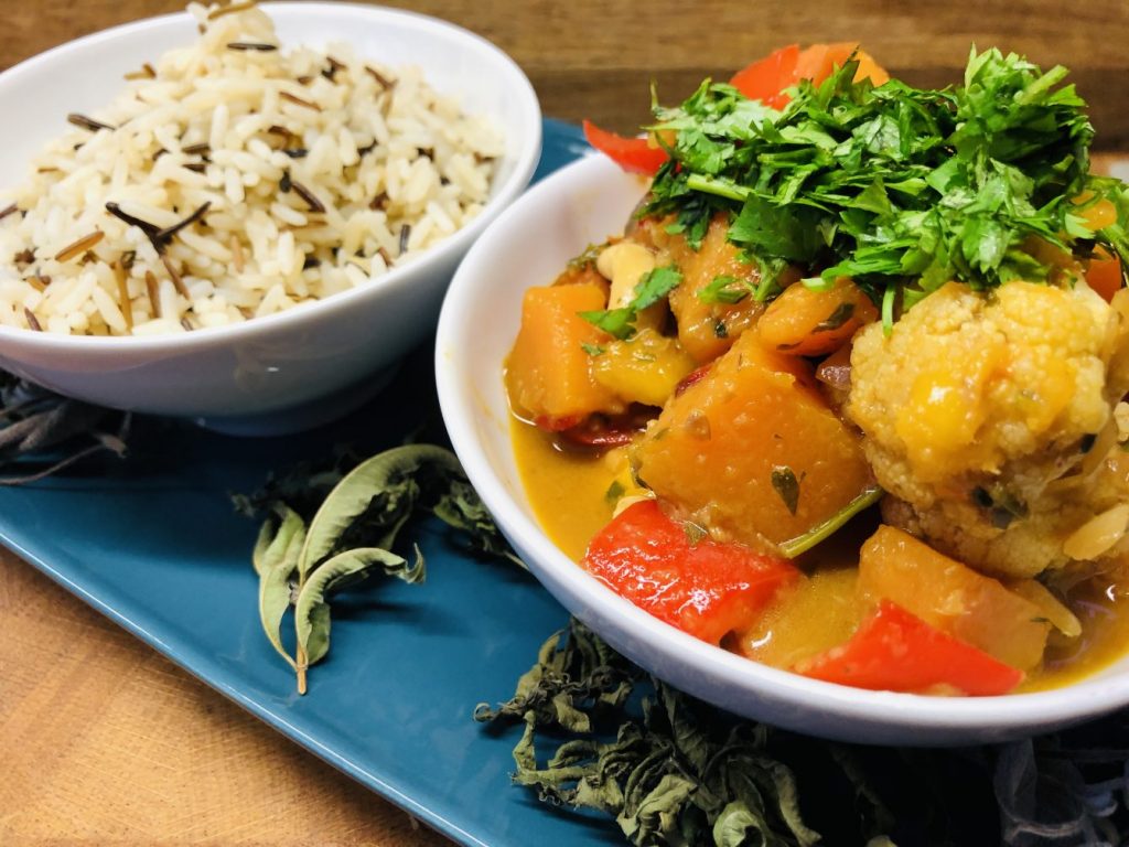 Blumenkohl Kürbis Curry