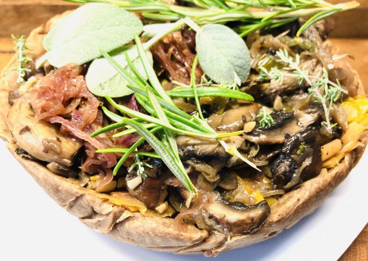 Lauch Pilz Tarte