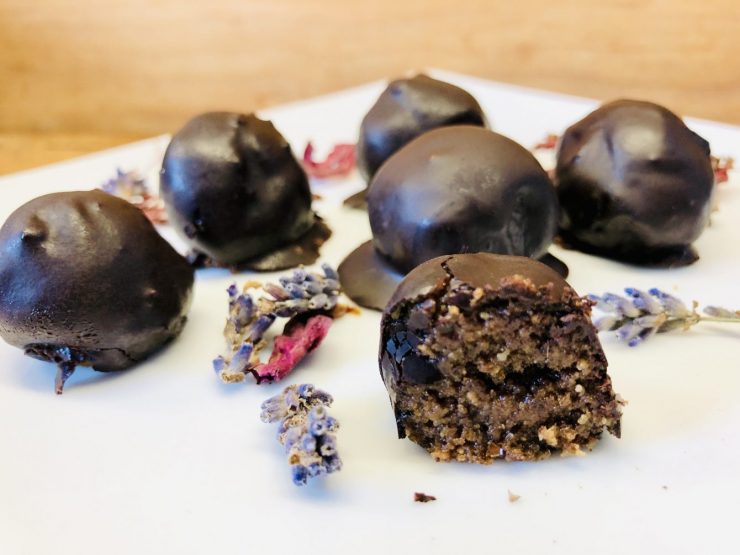 Mohn Marzipan Trüffel