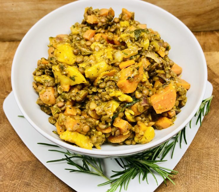 Kartoffel Linsen Curry
