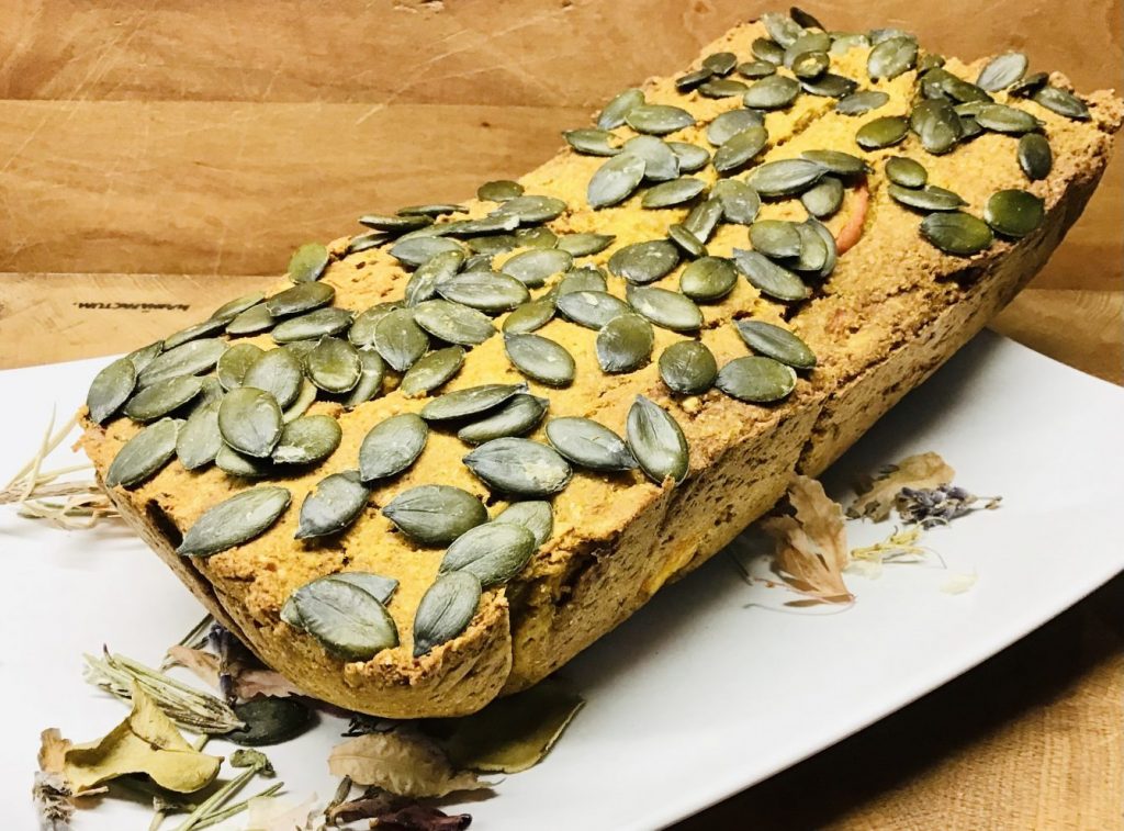 Kürbis Tahini Brot