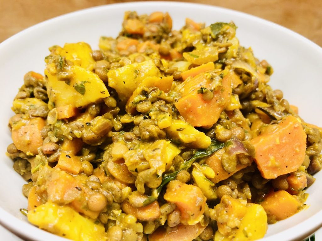 Kartoffel Linsen Curry