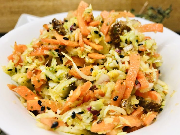 Orientalischer Karotten-Krautsalat