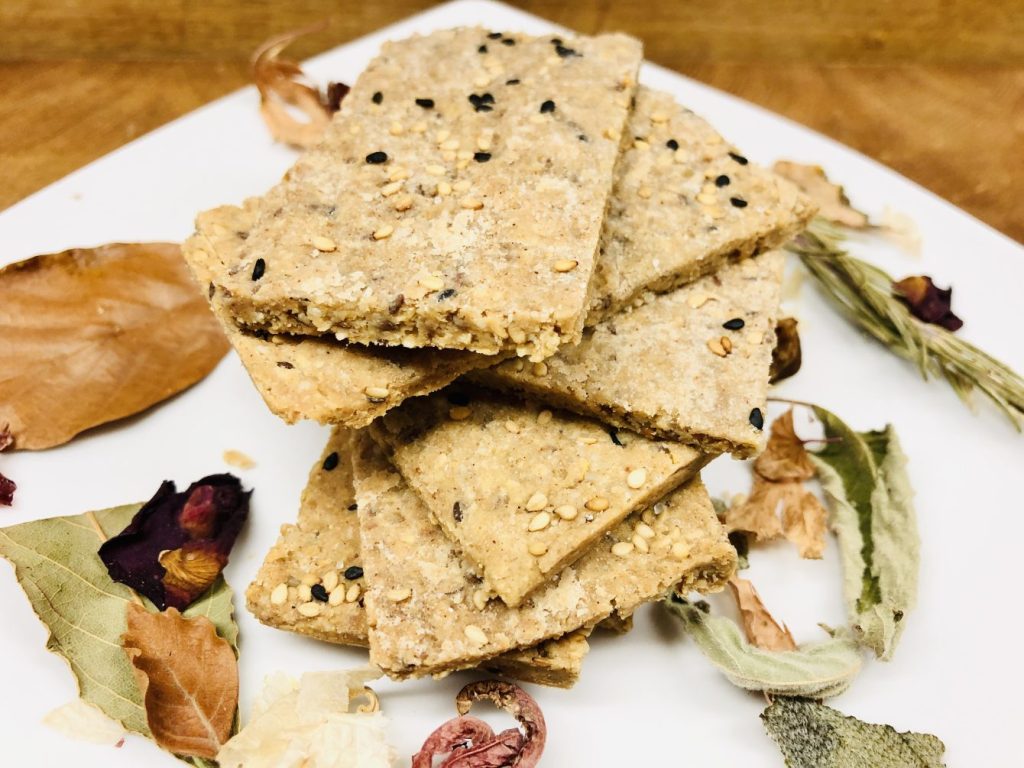 Mandel Tahini Cracker