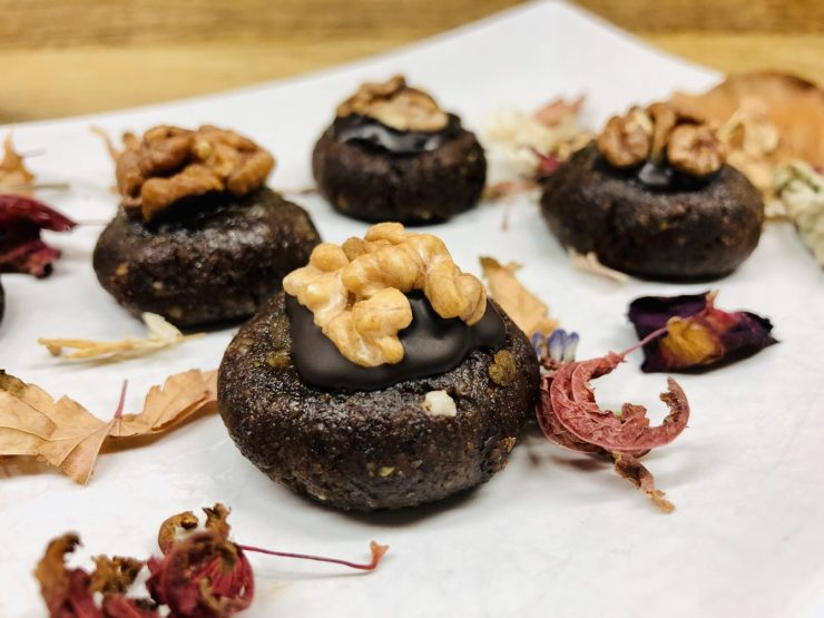 Walnuss Karamell Taler