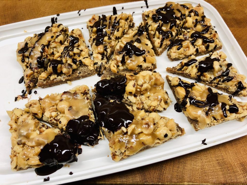 Gesunde Nussecken aus Buchweizen