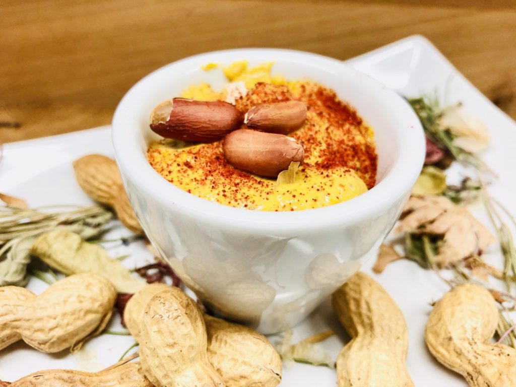Erdnussbutter Kürbis Hummus