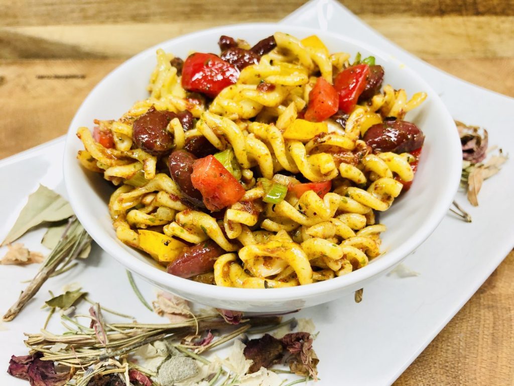 Mais-Reis-Pasta Salat