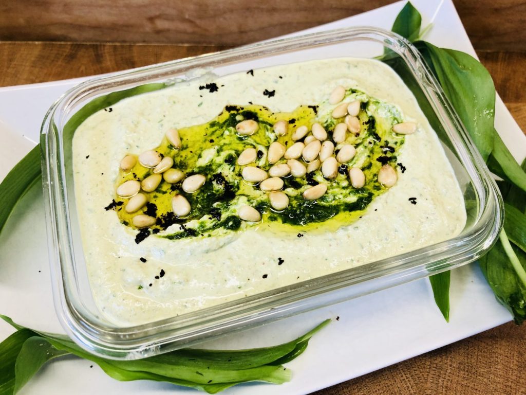 Buchweizen Bärlauch Hummus