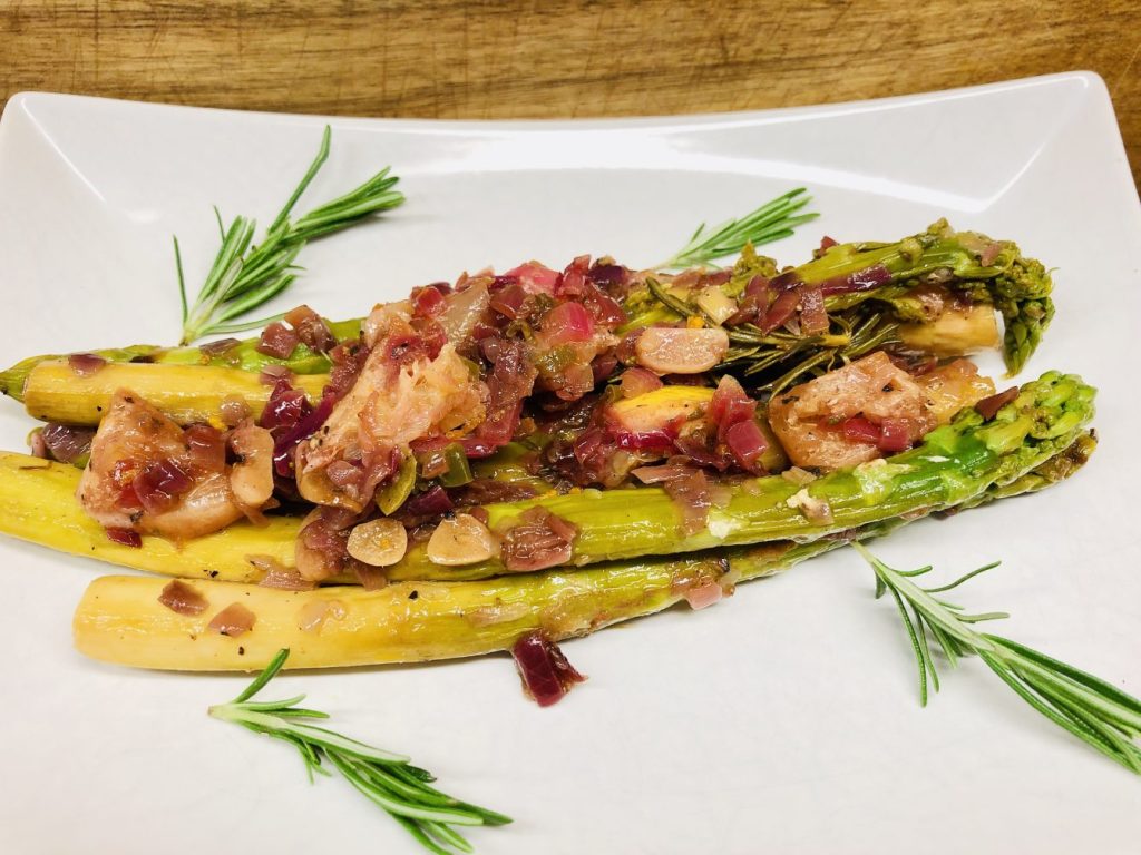 Zitronen Spargel nach andalusischer Art