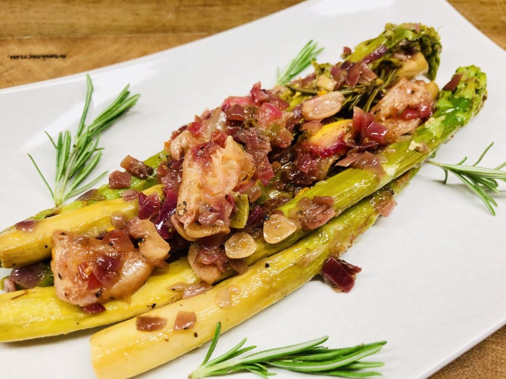 Zitronen Spargel nach andalusischer Art