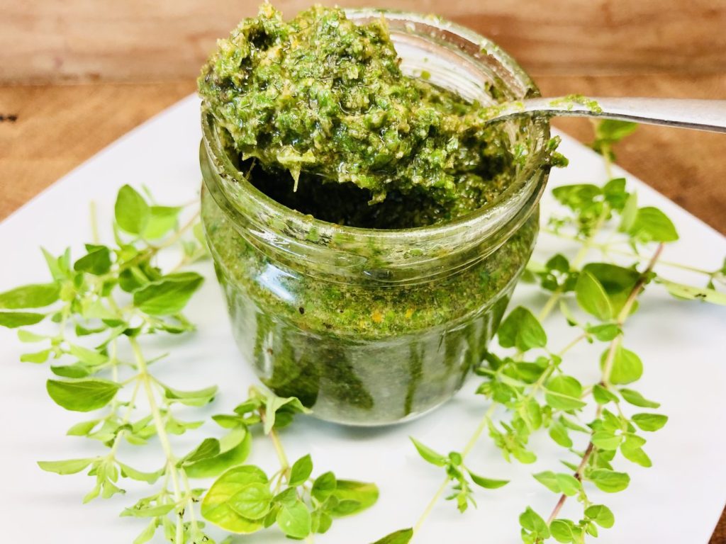 Majoran Orangen Pesto 