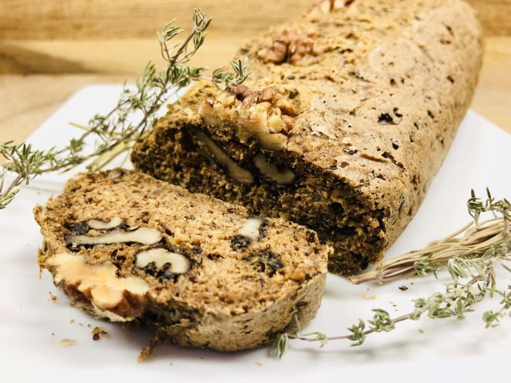 Leinsamen Walnuss Brot