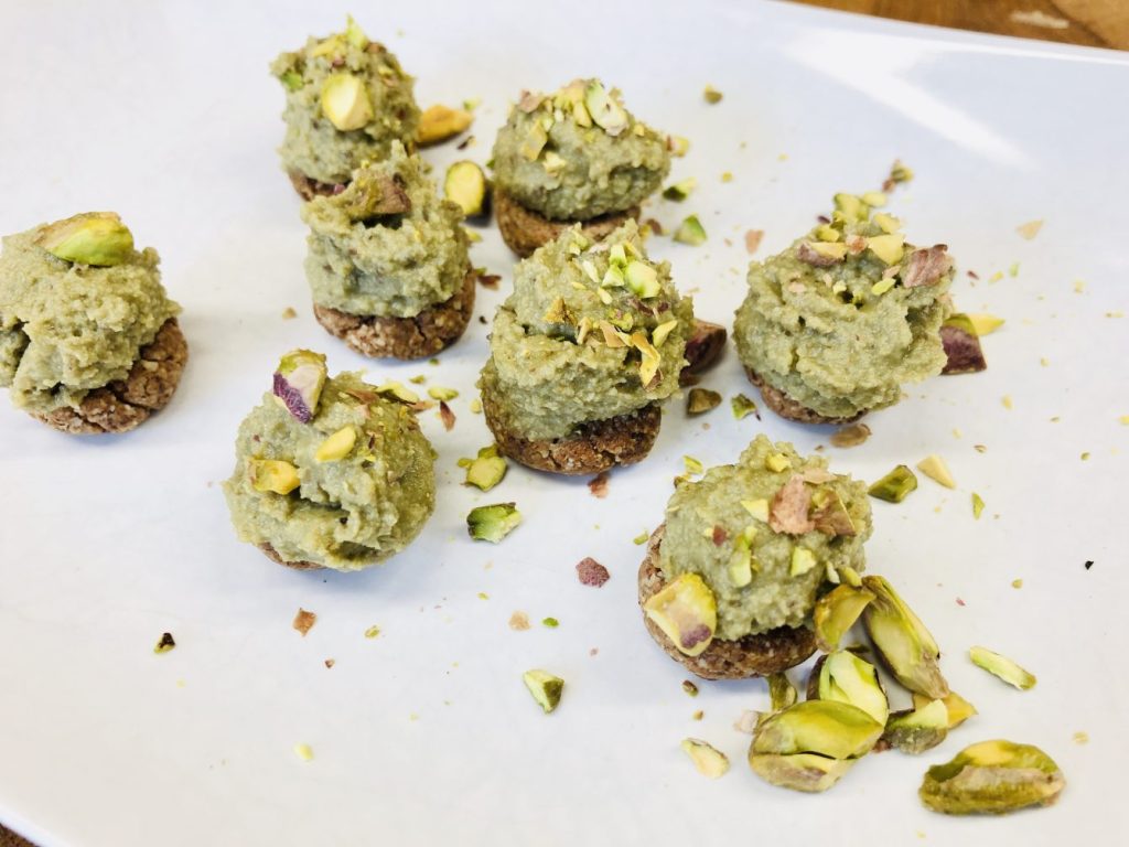 Pistazien Match Petit Four