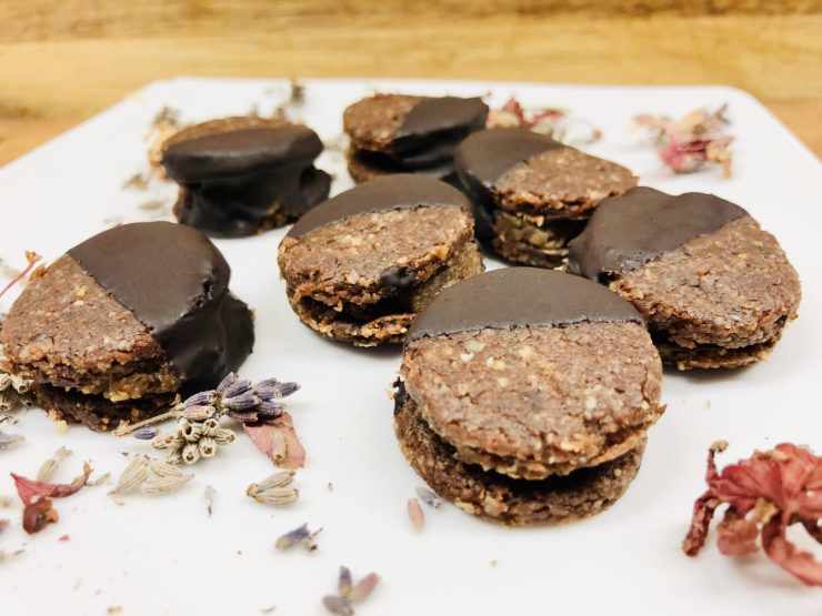 Walnuss Karamell Doppeldecker Taler