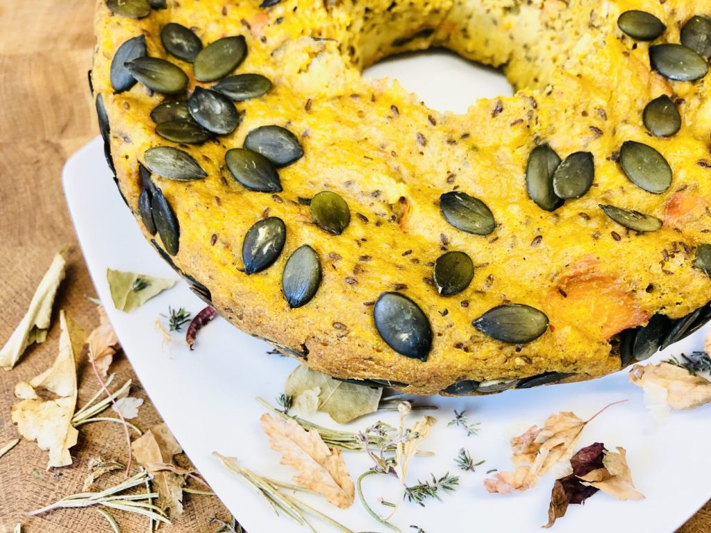 Saftiges Kürbis Brot 