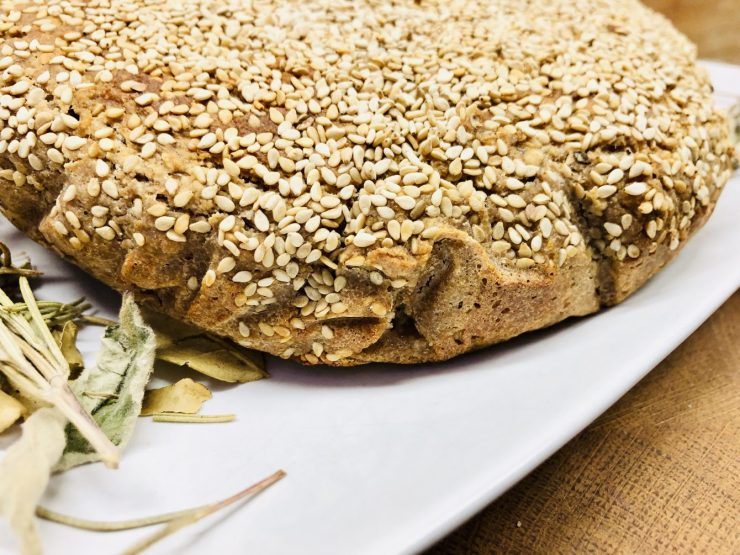 Glutenfreies Sesam Brot