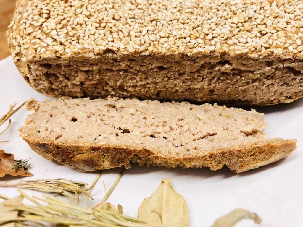 Glutenfreies Sesam Brot